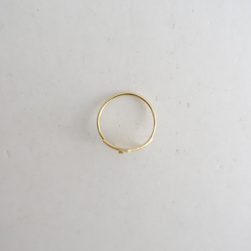 【定価5.6万】アリータ ALIITA *ESTRELLA エナメル ザフィーロ アズールチャーム*9kイエローゴールド(ac30-2509-88)【91J52】_画像5