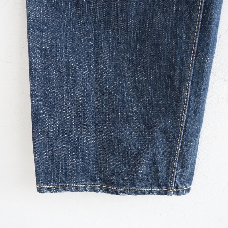 【定価4.5万】45R フォーティファイブアール *再び6.5空比古比女(重) デニムパンツ*30影色納戸ジーンズ(25-2509-672)【12J52】_画像5