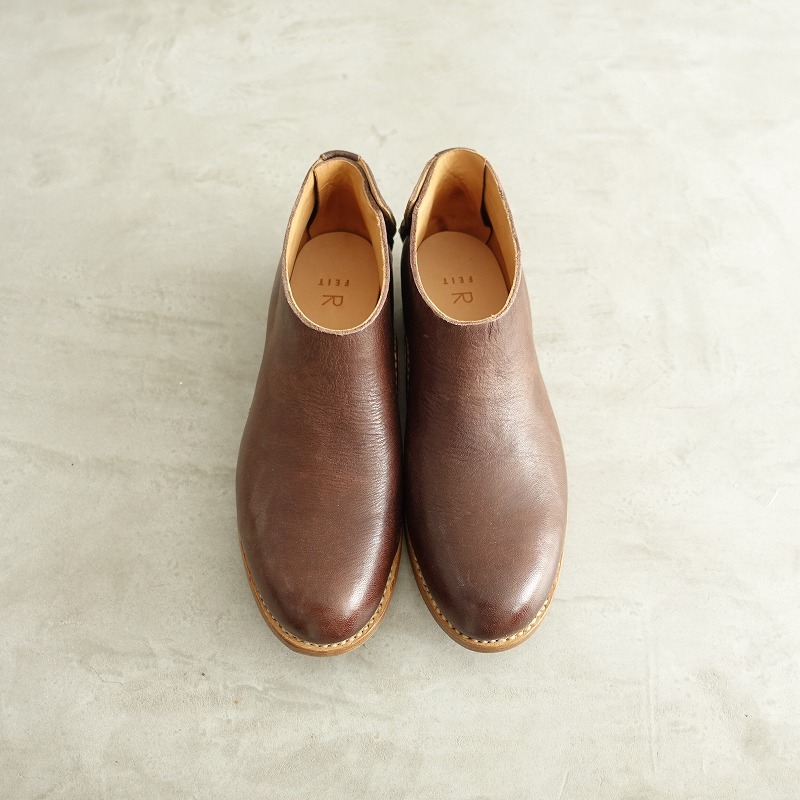faito× four ti пять a-ruFEIT×45R*Tabi Boots 39/25* ботиночки Short кожа Brown 0925(sha10-2509-135)[42J52]