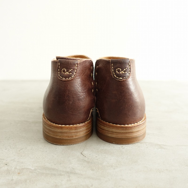 faito× four ti пять a-ruFEIT×45R*Tabi Boots 39/25* ботиночки Short кожа Brown 0925(sha10-2509-135)[42J52]