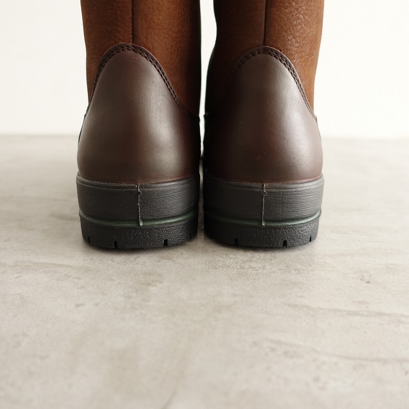 [ не использовался / обычная цена 7.1 десять тысяч ]te. Bally dubarry*Galway Walnut Country ботинки 37/23.5* длинный оттенок коричневого кожа (sha10-2509-133)[42J52]