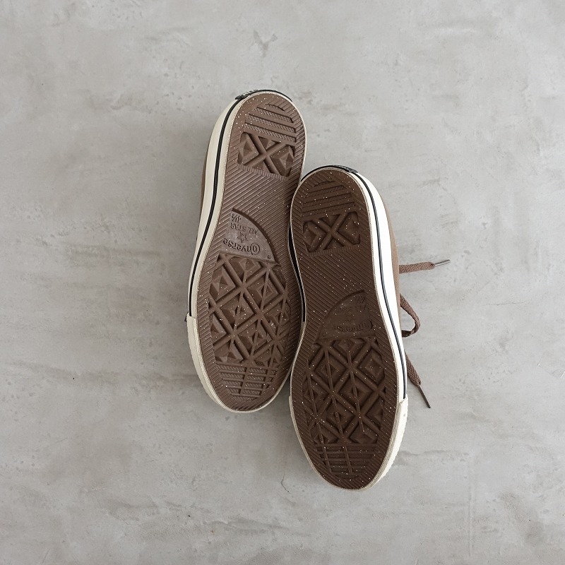 コンバース×ハグオーワー CONVERSE×Hug O War *キャンバススニーカー US4.5/JPN23.5/23.5*ブラウン0925(sh7-2509-179)【62J52】_画像5