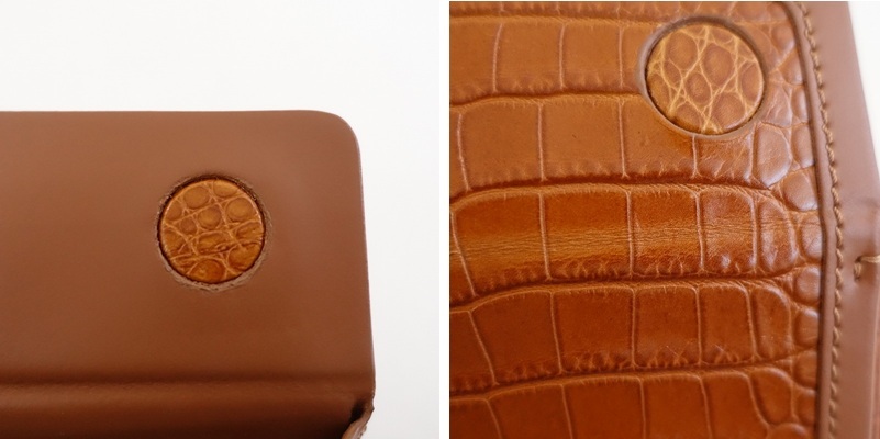 ニコジャンニ NICO GIANI *スクエアショルダーバッグ*ポシェットレザーブラウン(ba11-2509-67)【30J52】_画像8