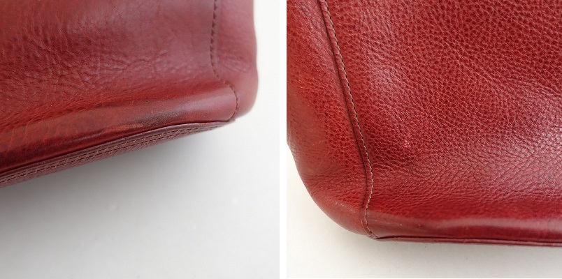 ゲンテン genten *Tosca Nobleワンショルダーバッグ バケツ型*肩掛けブラウンレザー牛革かばん(ba11-2501-36)【62A52】_画像5