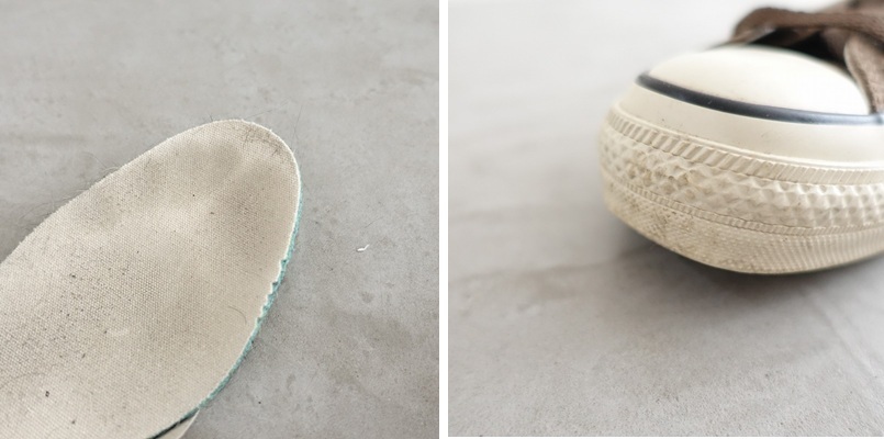 コンバース×ハグオーワー CONVERSE×Hug O War *キャンバススニーカー US4.5/JPN23.5/23.5*ブラウン0925(sh7-2509-179)【62J52】_画像8