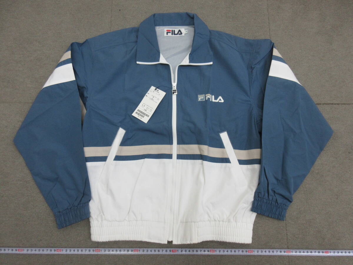 M【11-5】★3 スポーツ店在庫品 FILA フィラ レディス ウインドブレーカー 上下 M ジャケット パンツ 未使用長期保管品【9-23】_画像2