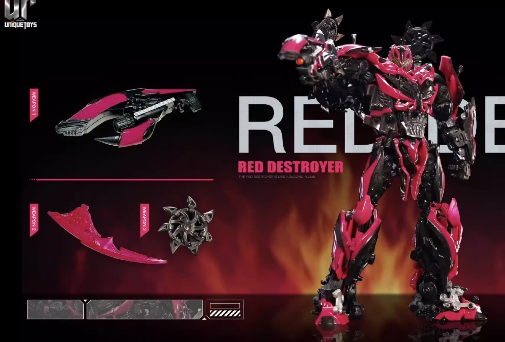  новый товар Unique Toys R-09 RED DESTROYER