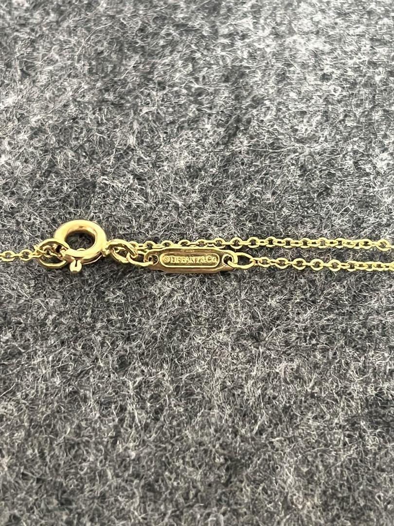 極美品ティファニー　ティースマイル　スモール　ネックレス Tiffany & Co.ネックレスAP82510159_画像5