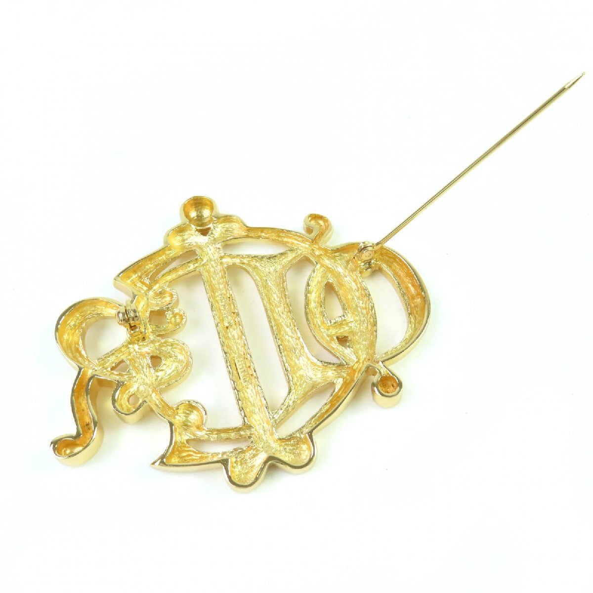  превосходный товар *Christian Dior Christian Dior эмблема дизайн логотипа брошь аксессуары Gold женский 