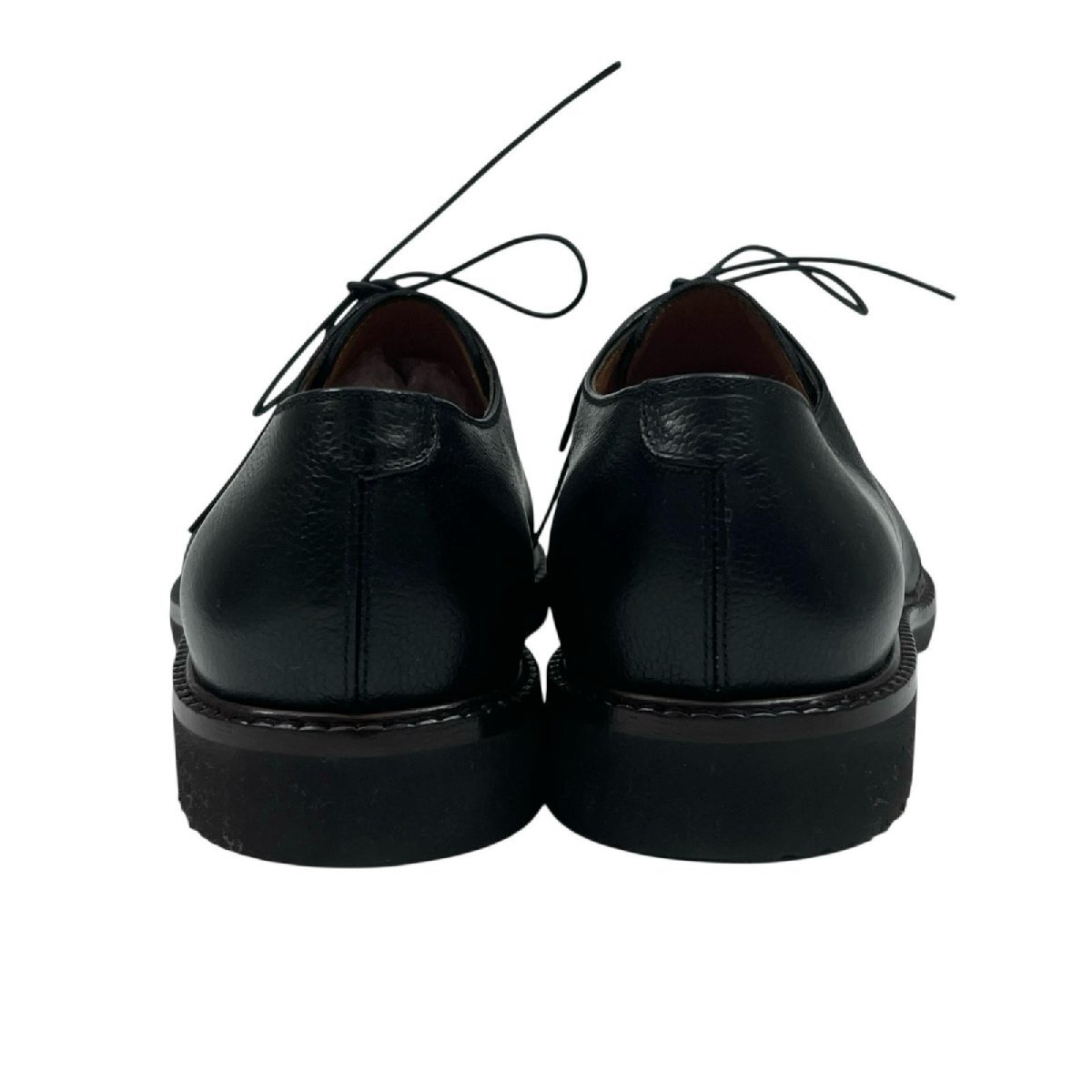 превосходный товар ^Salvatore Ferragamo Salvatore Ferragamo ZEUS простой tu кожа обувь черный 6.5 Италия производства мужской