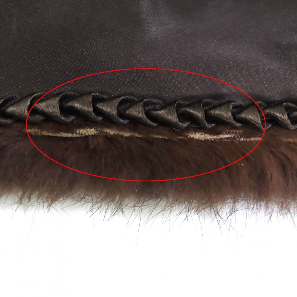 美品★ロシアンセーブル RUSSIAN SABLE 本毛皮ショール ブラウン レディース_画像6