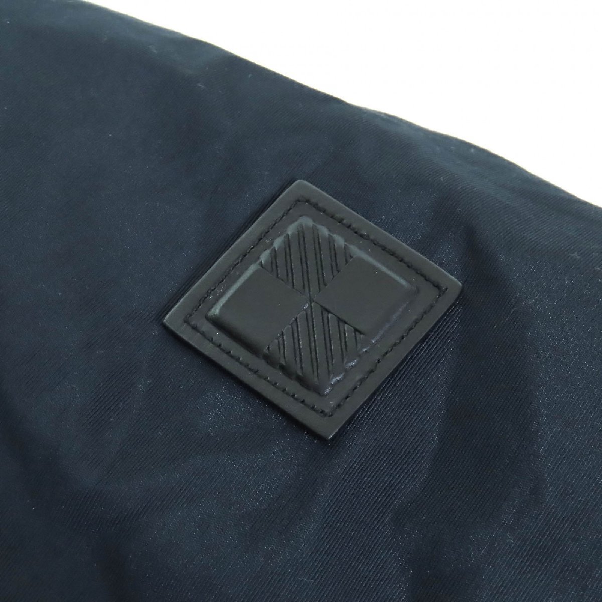 美品△WOOLRICH ウールリッチ WWCPS2807 BOW BRIDGE COAT ボウブリッジコート ラビットファー フード付 ダウンコート ネイビー XS 正規品_画像8