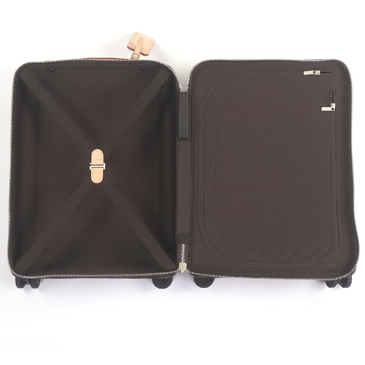 極美品□LOUIS VUITTON ルイヴィトン M13768 スーツケース ホライゾン 50 モノグラムキャンバス TSAロック キャリーバッグ 定価470800円_画像4