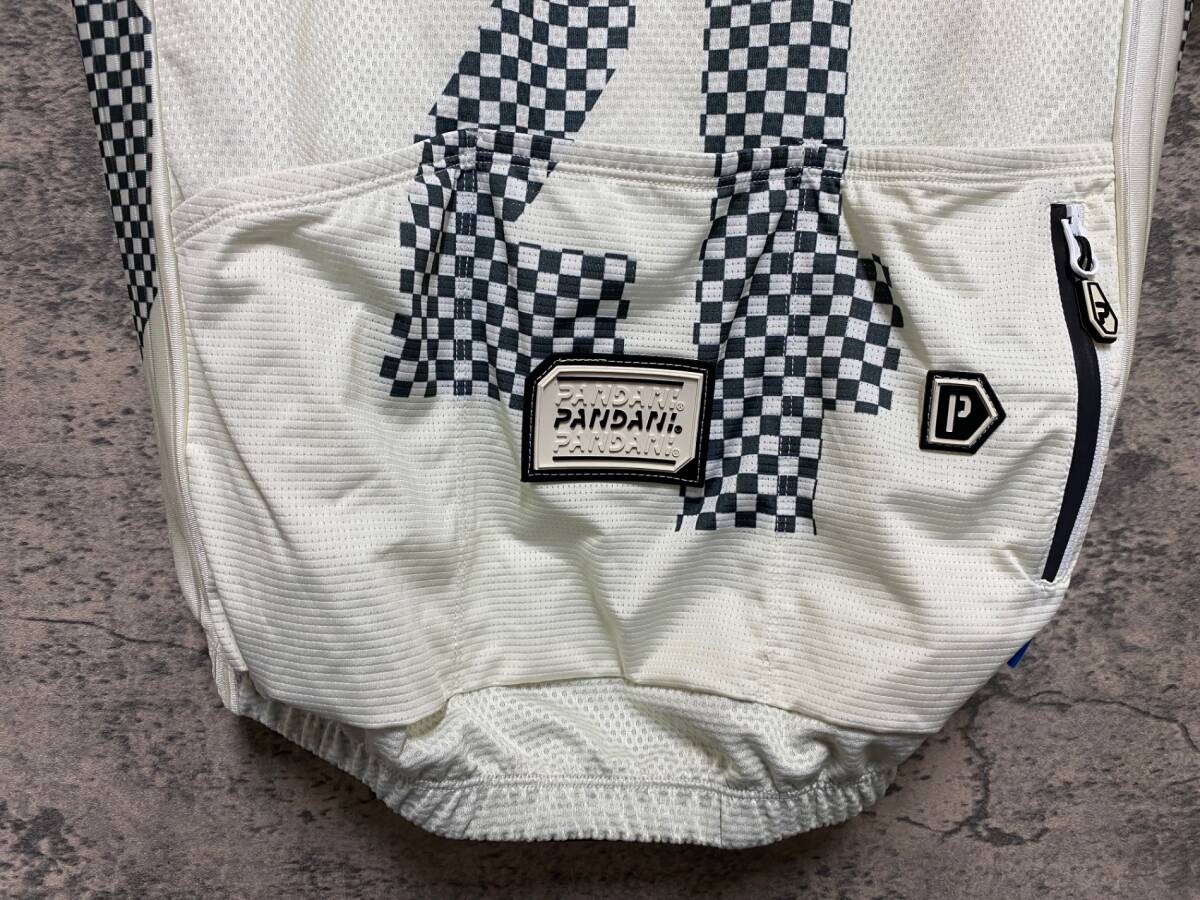 JM022 パンダーニ PANDANI 半袖 サイクルジャージ クリーム M_画像6