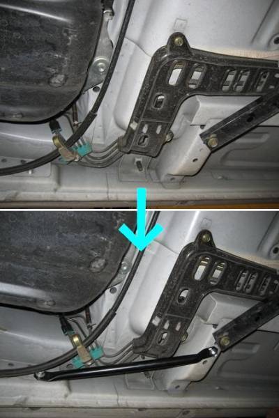 ボディ剛性UP！コペン L880K 特別仕様車アルティメットエディション純正 リヤ パフォーマンス ブレース SET フロア補強 ULTIMATE EDITION_画像3