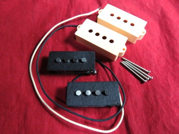 ★国産/新品/最安値！★Gotoh Pickup／PB-Classic-Ivory◆国産 高品質！ゴトー プレべ/プレシジョン Bass PU アイボリー Cream／クリーム_画像2