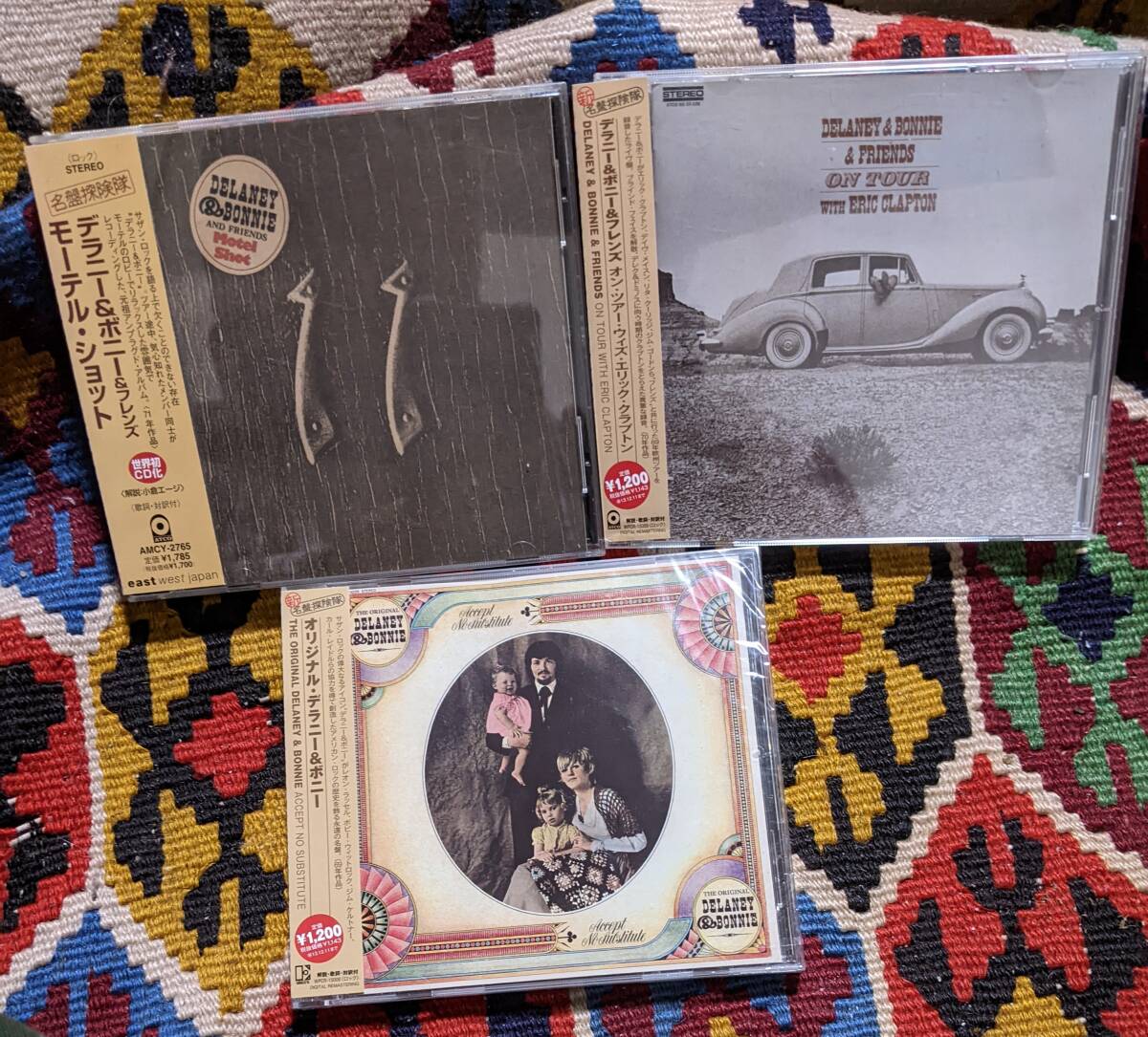 60's 70's スワンプ・ロック　　 デラニー&ボニー　CD 3点セット_画像1