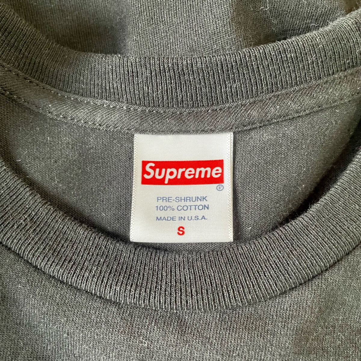 ★美品★ Supreme Braces Tee S Black シュプリーム 矯正 Tシャツ ブラック 黒 半袖 トップス 洋服 カットソー 未着用 長期保管品 22FW_画像6