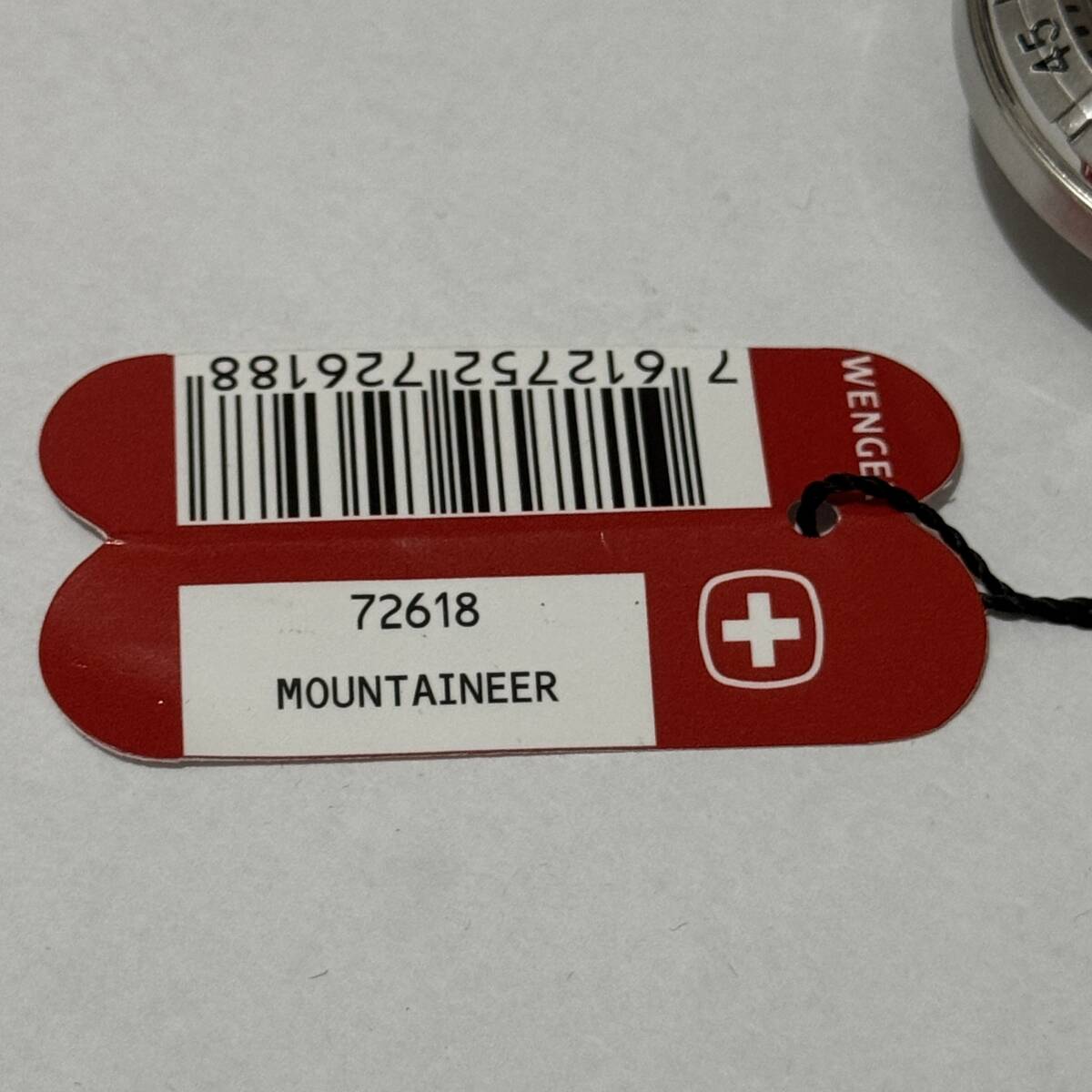 ジャンク品 WENGER  ウェンガー  時計  腕時計  42mm  72618  電池交換済  長期保管品  ブルー 部品取りに_画像3