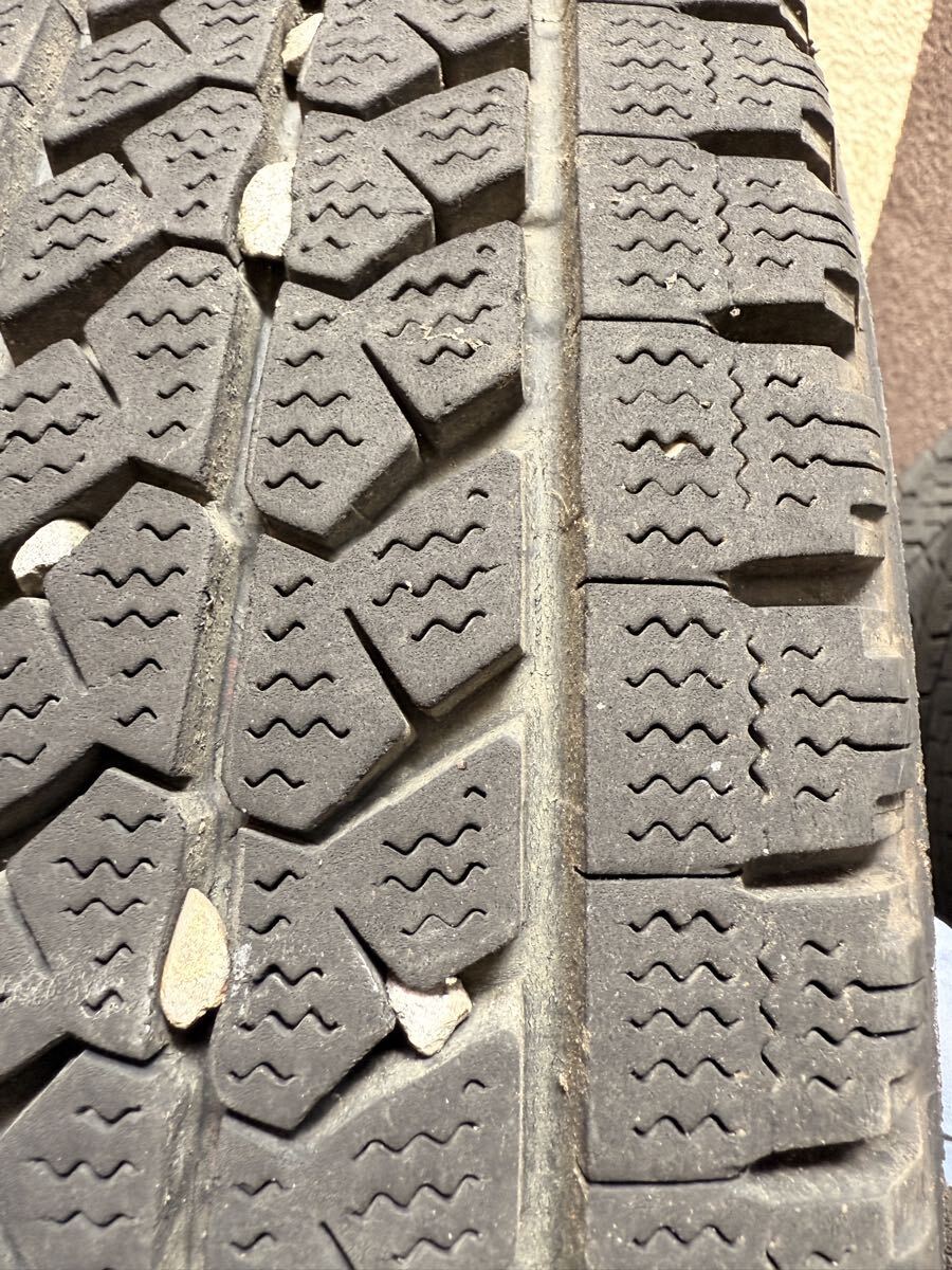 175/75R15 103/101L LT 2021年製 ブリヂストン BS BLIZZAK W979 1本のみ バリ山 送料無料_画像4