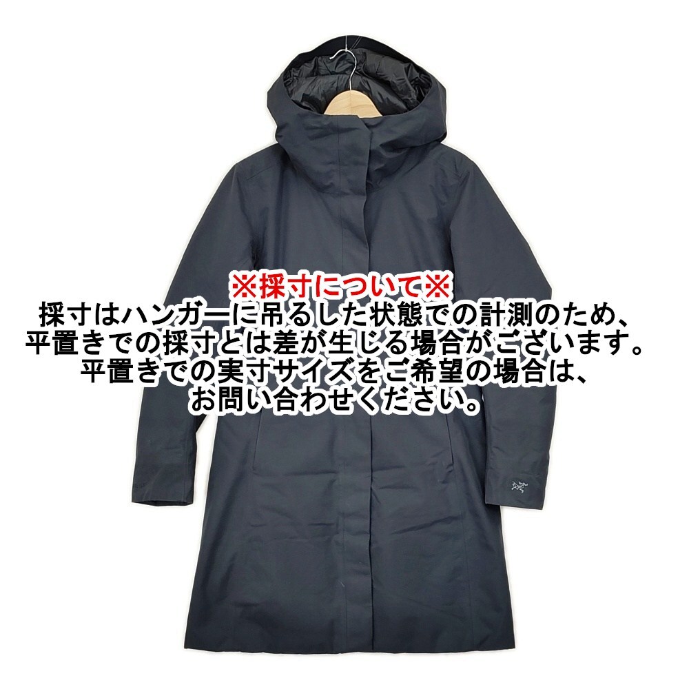 5-1024A◆ARC'TERYX パテラパーカ PATERA PARKA GORE-TEX ダウンコート サイズM ダウンジャケット ネイビー アークテリクス 257587_画像10