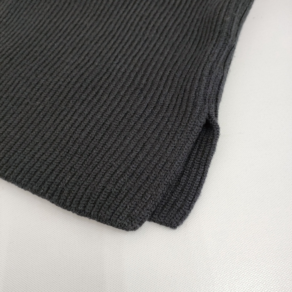 5-1031T♪MAISON MARGIELA ドライバーズニット Maison margiela14 ウール セーター 16AW チャコールグレー メゾンマルジェラ F99519_画像5