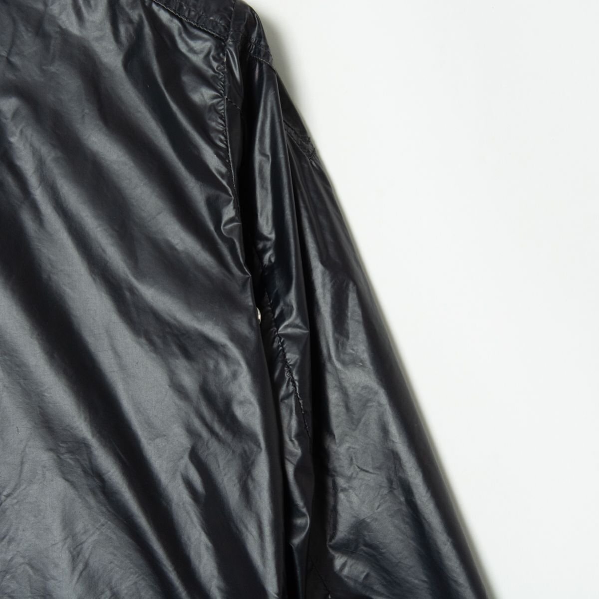 【1円スタート】MONCLER モンクレール ナイロンジャケット 0サイズ 取り外しフード 軽量 カジュアル 紺 ネイビー レディース ルーマニア製_画像6