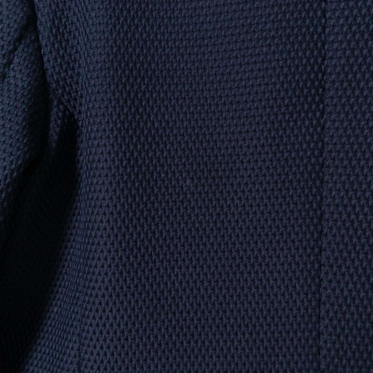 ZARA TRAFALUC Trf ザラ トラファルック トラファ ジップアップ ワッフルジャケット ネイビー 紺 XS レディース 無地 キレイめ カジュアル_画像8