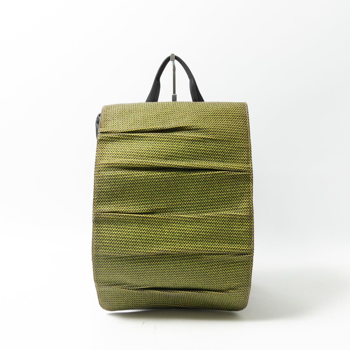 【1円スタート】Paul Smith ポールスミス リュックサック PVC ナイロン グリーン ブラック メンズ シンプル カジュアル bag 鞄 かばん _画像1