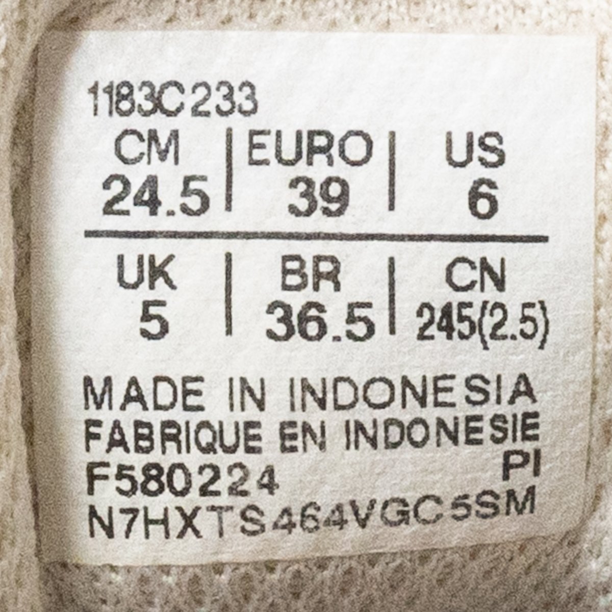 【1円スタート】 Onitsuka Tiger オニツカタイガー 1183C233 24.5cm MEXICO 66 PARATY メキシコ パラティ キャンバス スエード スニーカー_画像10