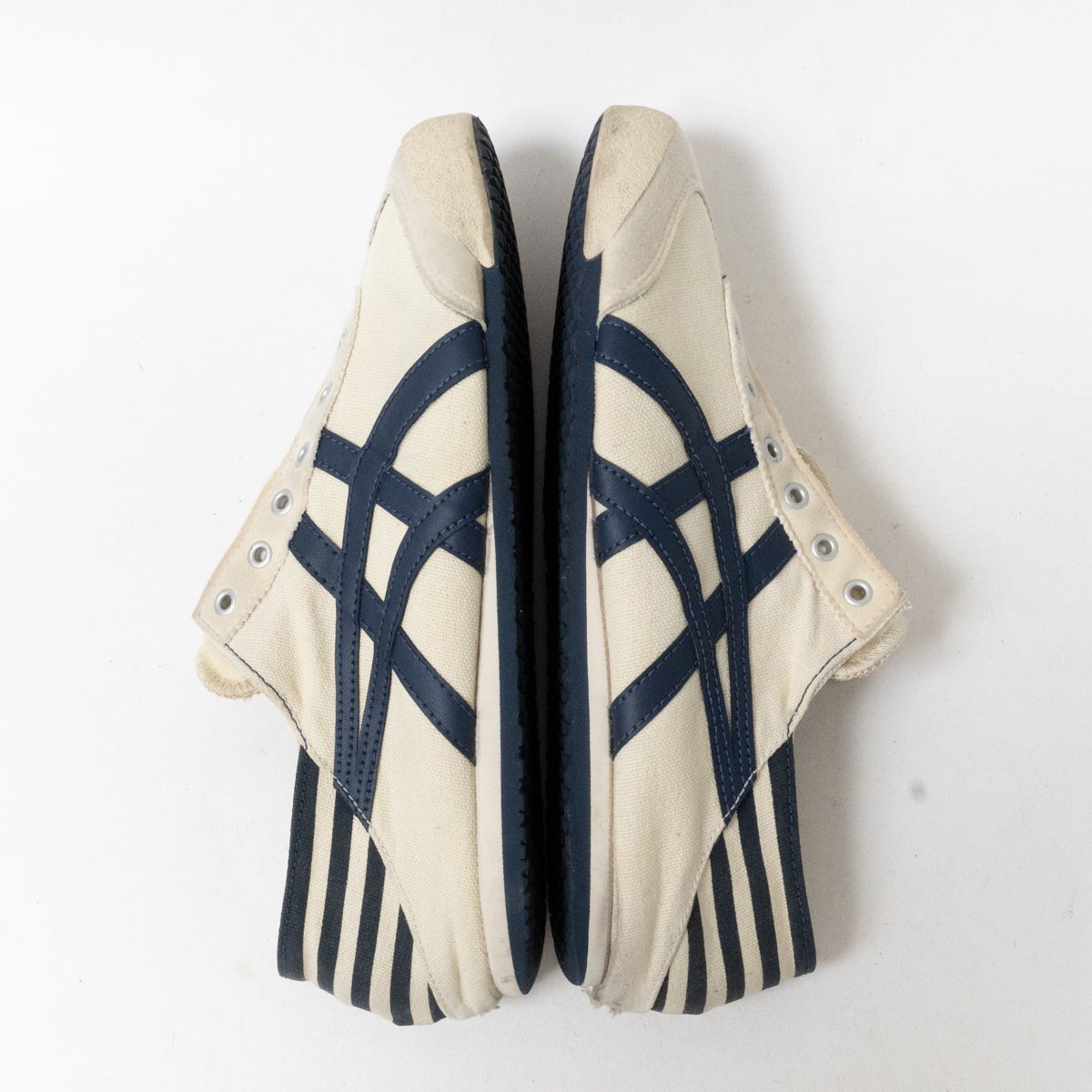【1円スタート】 Onitsuka Tiger オニツカタイガー 1183C233 24.5cm MEXICO 66 PARATY メキシコ パラティ キャンバス スエード スニーカー_画像5