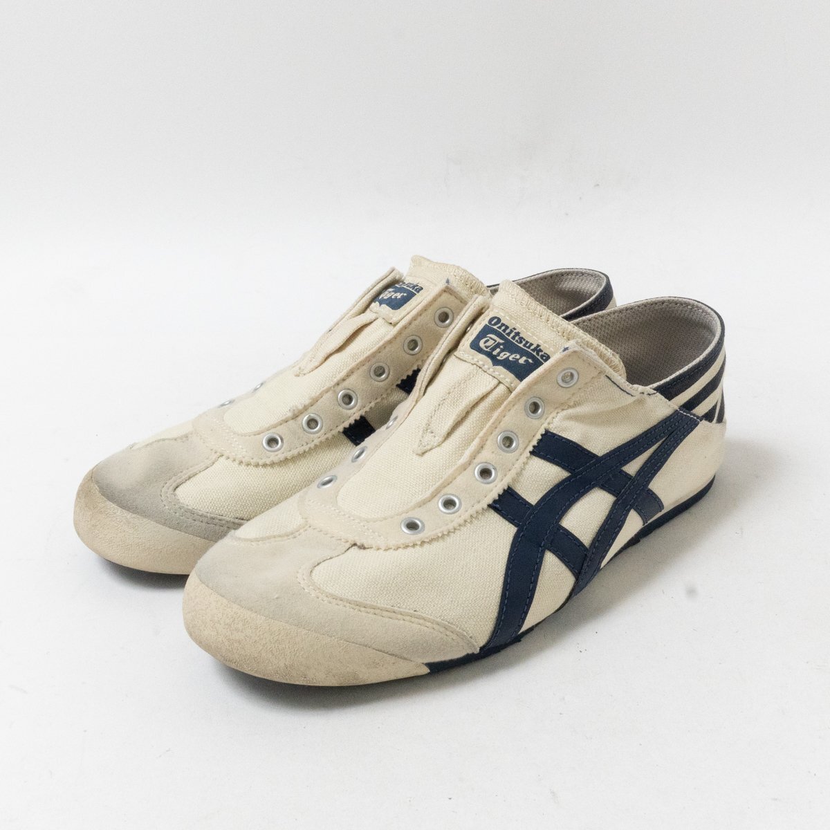 【1円スタート】 Onitsuka Tiger オニツカタイガー 1183C233 24.5cm MEXICO 66 PARATY メキシコ パラティ キャンバス スエード スニーカー_画像9