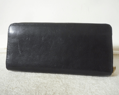 スマートピープル　SMART PEOPLE　レザー　本革　ブラック　黒　ラウンドファスナー　ロングウォレット　長財布　メンズ_画像2