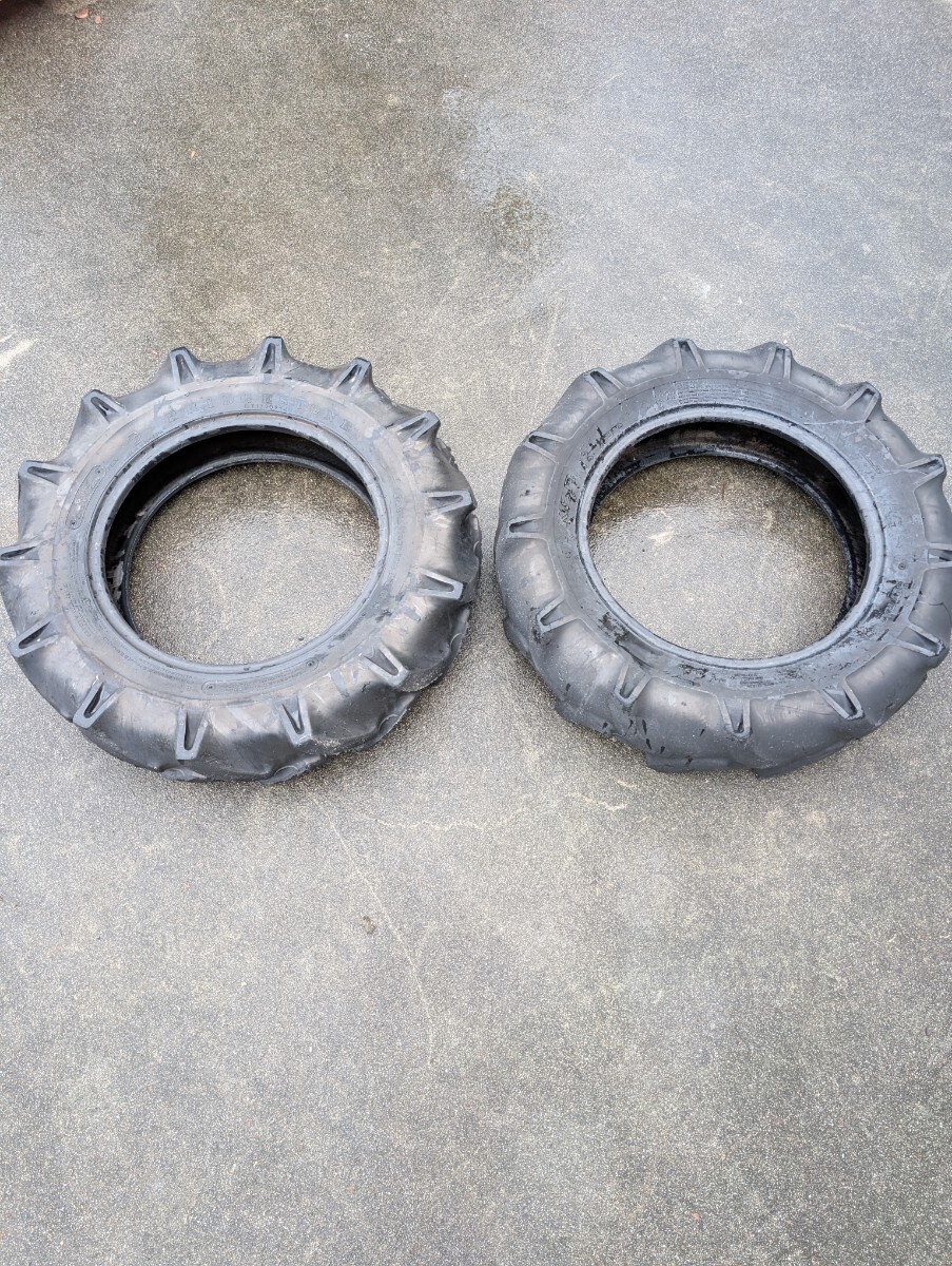 SA72 トラクター前輪タイヤ　6-14 2本セット_画像2