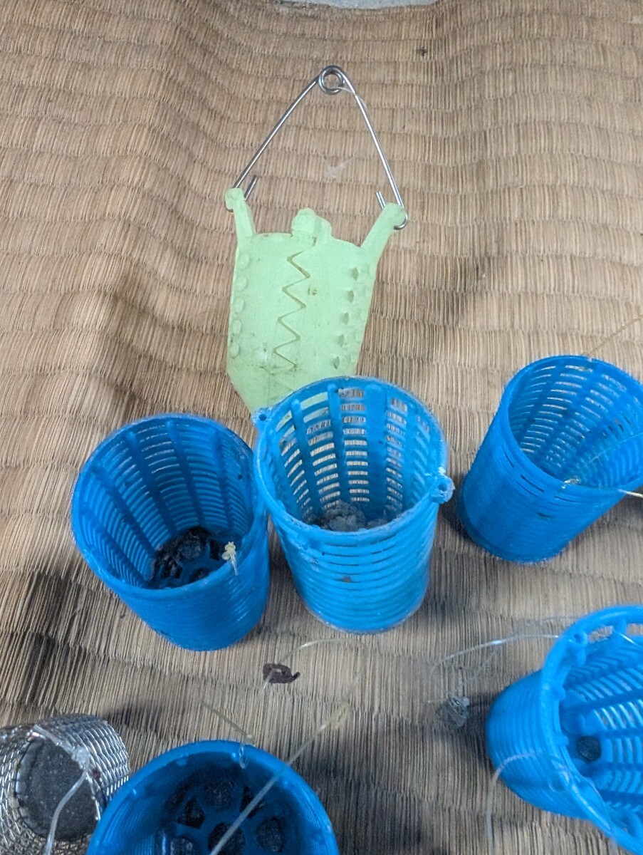 SA91 釣具用プラドンブリアルミ　14個セットジャンク_画像2