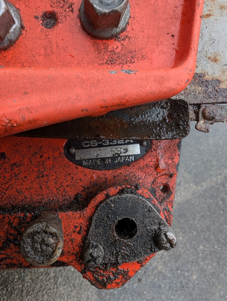 SA117 エコーCS332A チェーンソージャンク_画像3