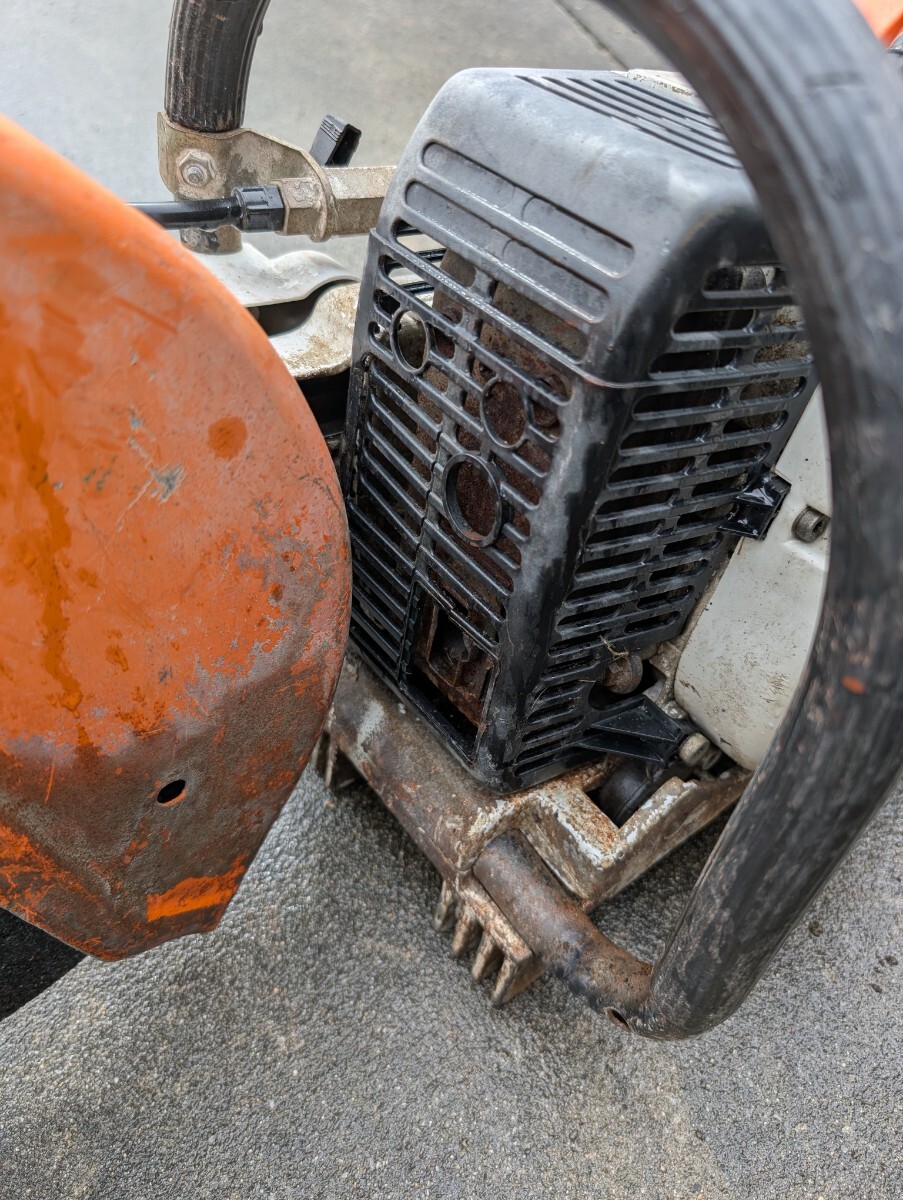 SA118 スチールエンジンカッター TS360ジャンク_画像7