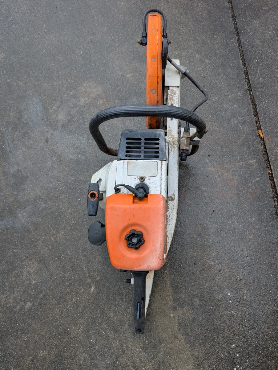 SA118 スチールエンジンカッター TS360ジャンク_画像8