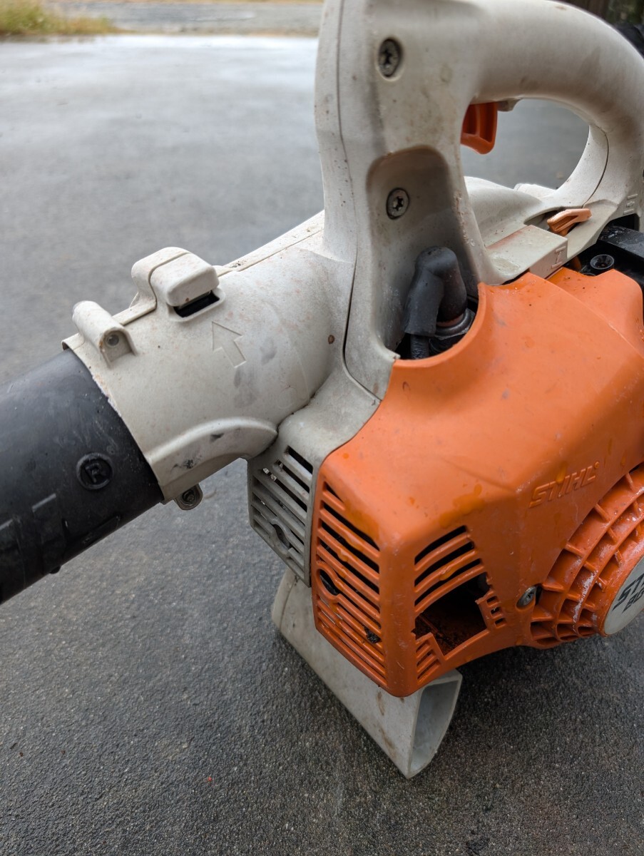 SA132 スチール BG50 エンジンブロワージャンク_画像5