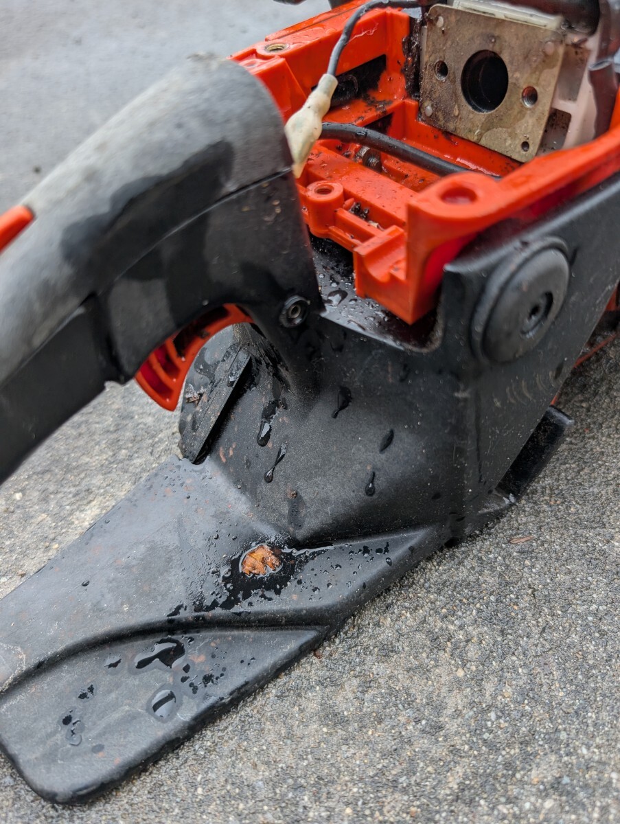 SA133 エコーチェーンソー CSV3500チェーンソージャンク_画像5