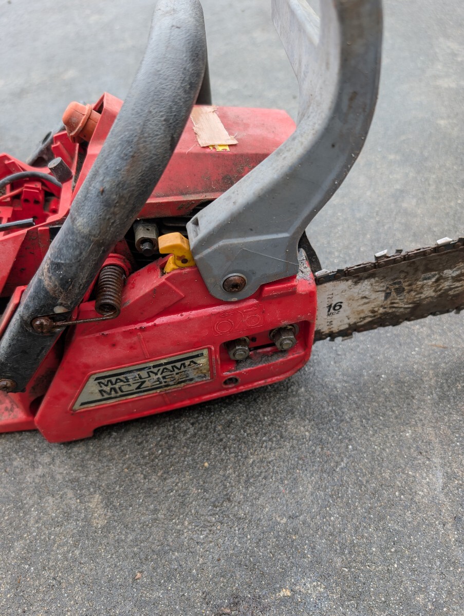 SA134 丸山 MCZ353チェーンソージャンク_画像8