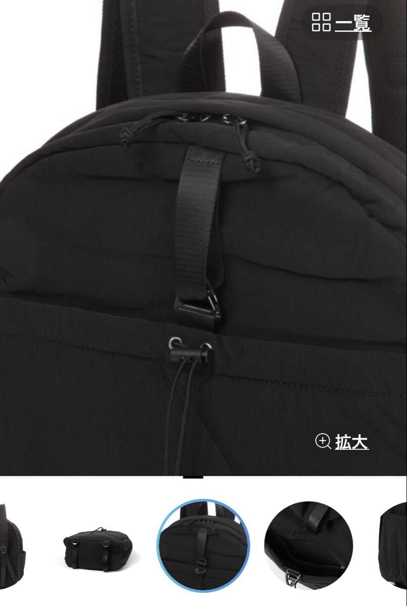 人間工学に基づいて考えた！からだよろこぶ12ポケットリュックサック studio clip 肩の負担を軽くする 軽量 黒_画像10