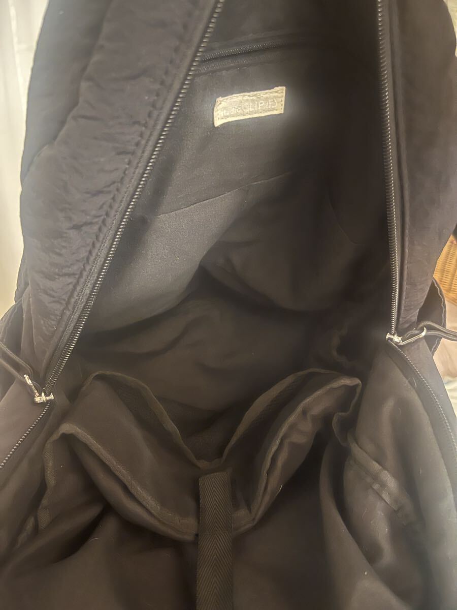 人間工学に基づいて考えた！からだよろこぶ12ポケットリュックサック studio clip 肩の負担を軽くする 軽量 黒_画像2