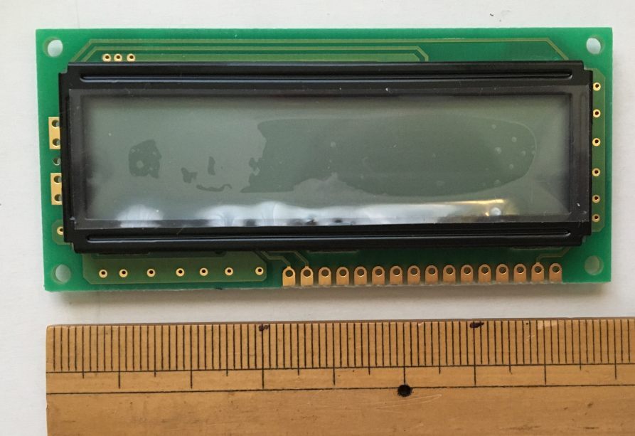 文字が大きい 10文字1行 キャラクターLCD 3Vでも使えます_画像1