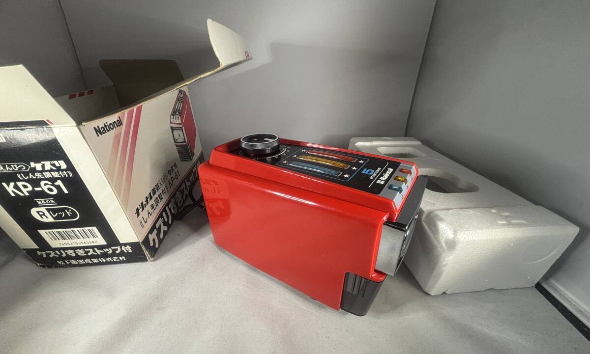 昭和レトロ　ナショナル 鉛筆削り KP-61_画像4