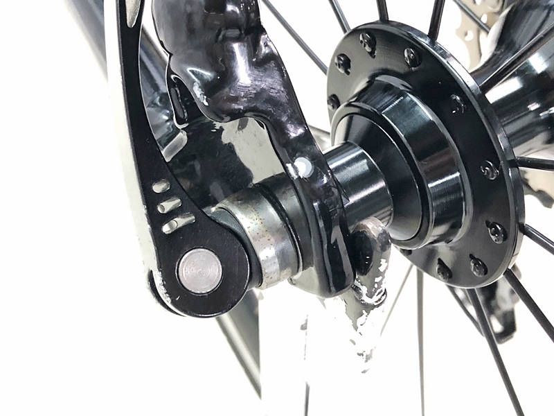 訳アリ ビアンキ BIANCHI ビアニローネ VIA NIRONE 7 SHIMANO 105 R7000 2020 ロードバイク 41サイズ ブラック_画像8