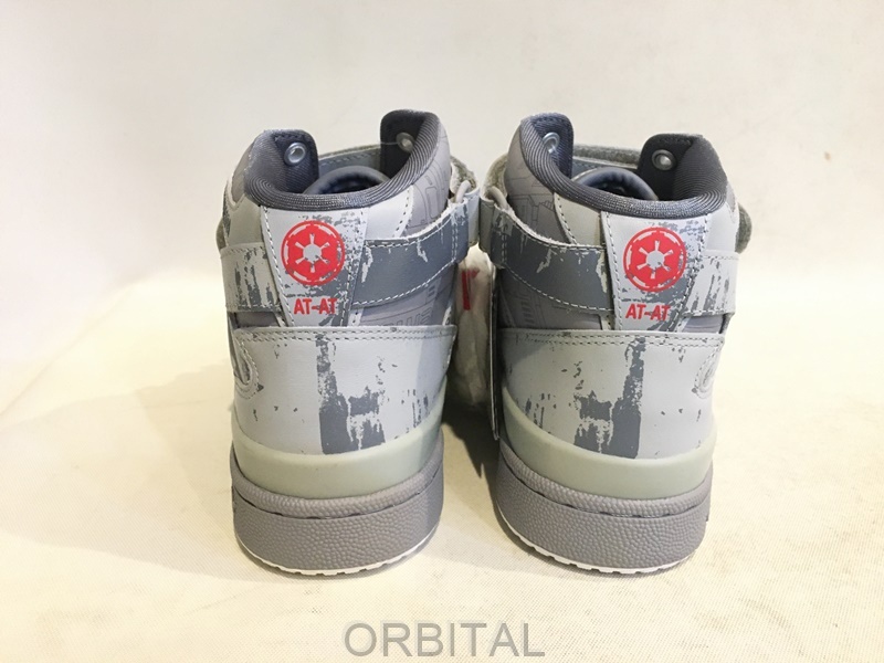 二子玉)adidas × Star Wars アディダス×スター・ウォーズ 未使用 鑑賞用 FORUM MID G17354 スニーカー 24.5cm_画像4
