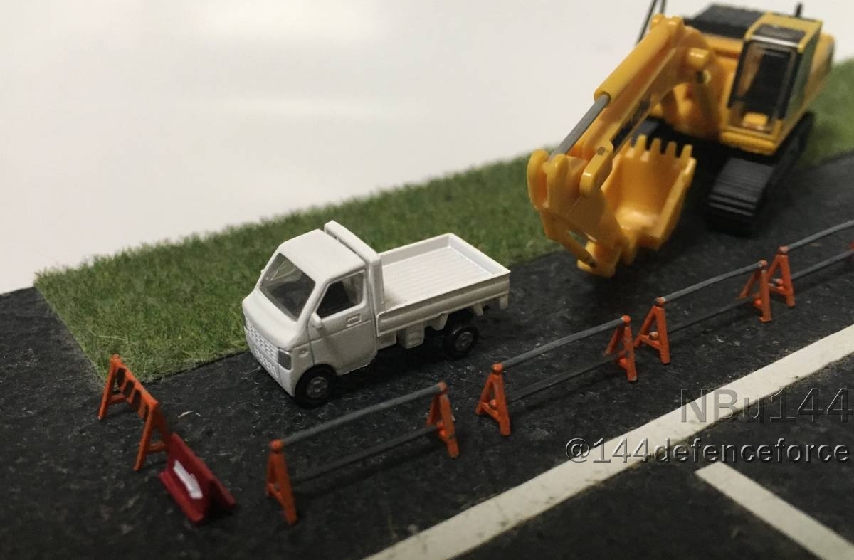 【Nゲージ・1/144】　単管バリケード　8個セット_画像4