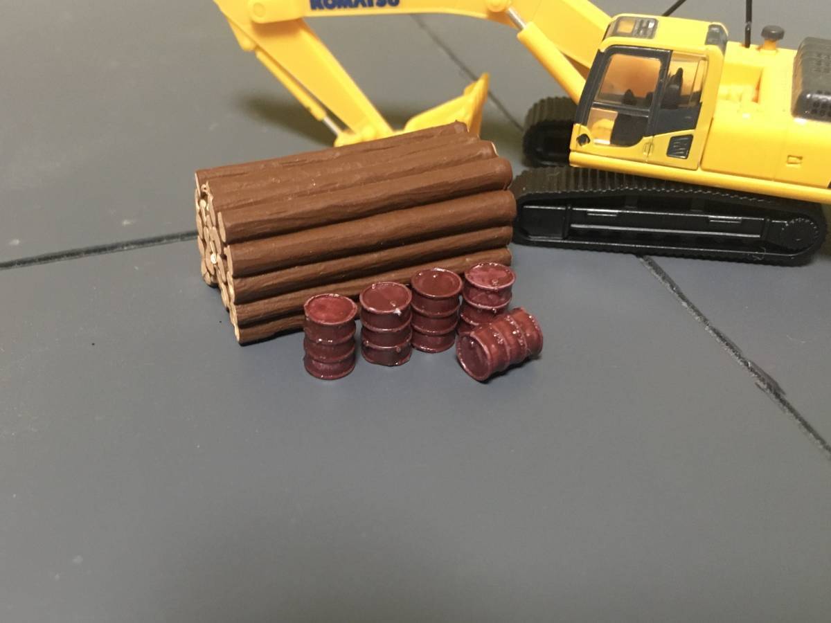 【Nゲージ 1/144】ドラム缶5個セット_画像3