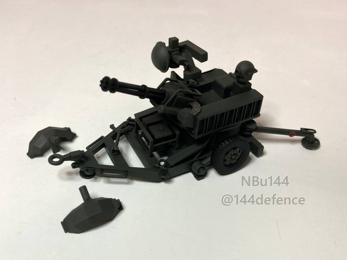 【1/72　航空自衛隊】VADS対空機関砲_画像5